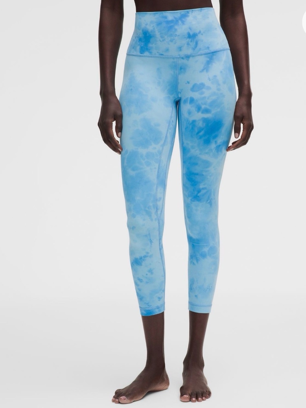 lululemon Align High-Rise Pant 25" in color Smoothie Wash Blueberry Multi